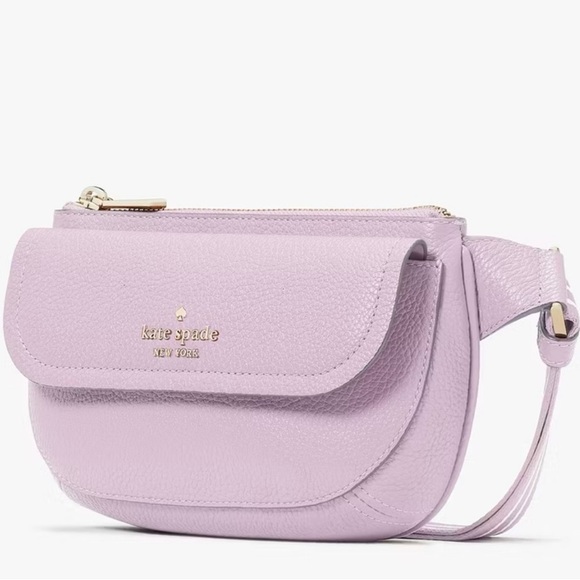 NWT Kate Spade Rosie Belt Bag in Violet Purple with Gold-Tone Hardware - Picture 1 of 14